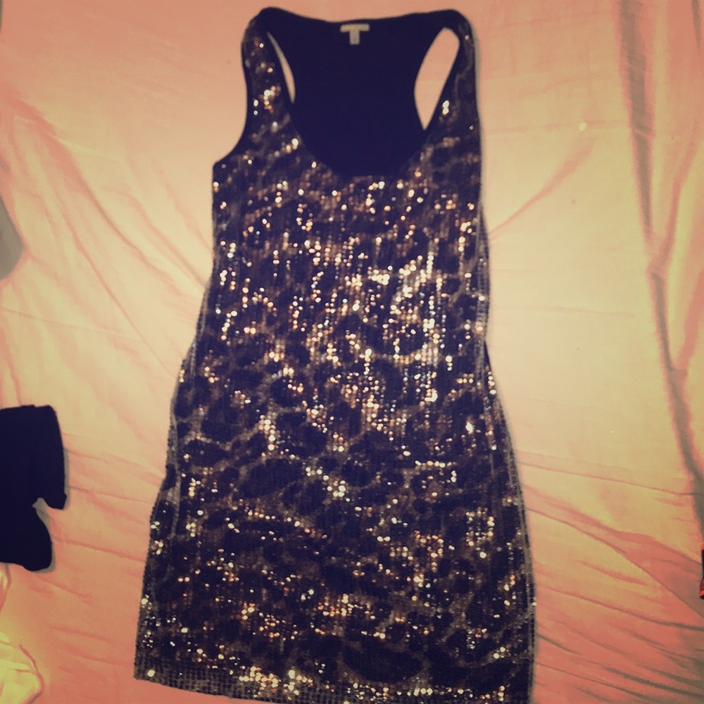 Cheetah print dress